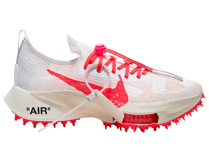Nike Air Zoom Tempo NEXT% Off White White Solar Red