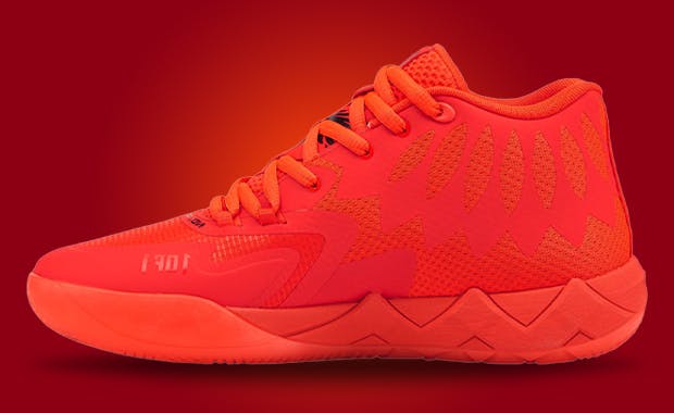 LaMelo Ball's Puma MB.01 Debuts In Red Blast