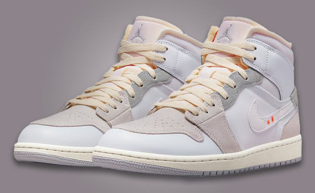 This Air Jordan 1 Mid Gets Turned Inside Out
