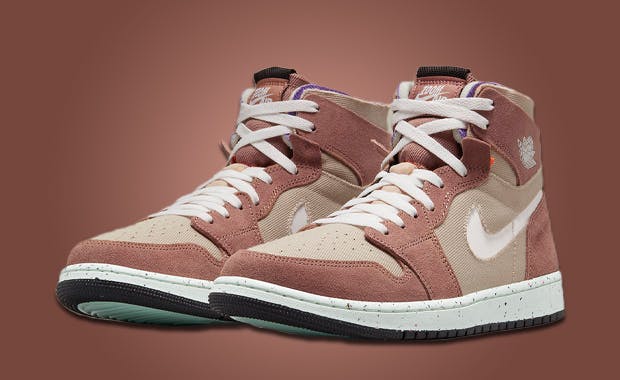 Fossil Stone Covers This Air Jordan 1 High Zoom CMFT