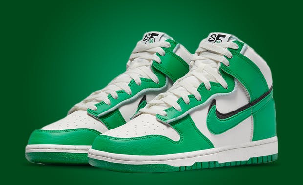 This Nike Dunk High Comes In Stadium Green