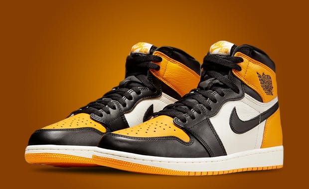Release Date Air Jordan 1 High Yellow Toe
