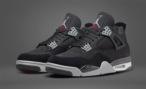 The Jordan 4 Black Canvas Releases In October 
