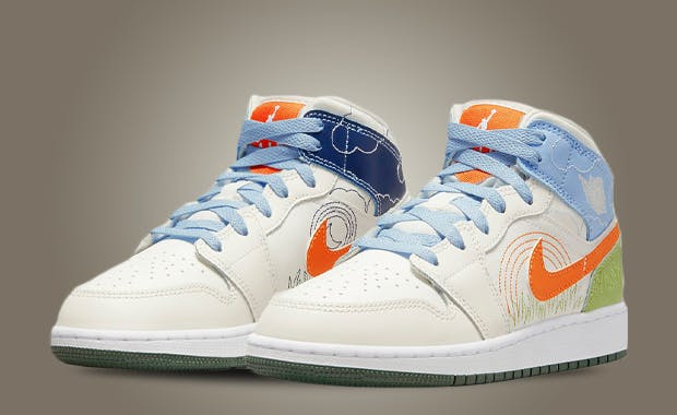 The Air Jordan 1 Mid Summer Stitch Arrives Just In Time
