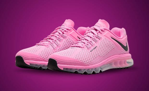Official Look Stussy x Nike Air Max 2013 Psychic Pink