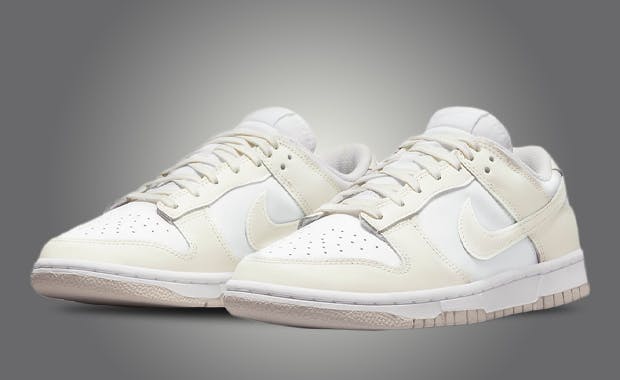 White And Sail Shades Take Over This Women’s Nike Dunk Low