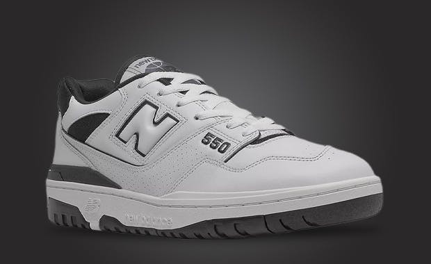 New Balance’s 550 Gets A Clean White Black Makeover