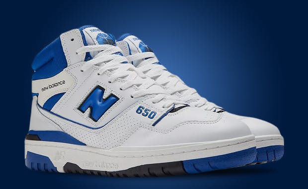 This New Balance 650 Comes In White Blue