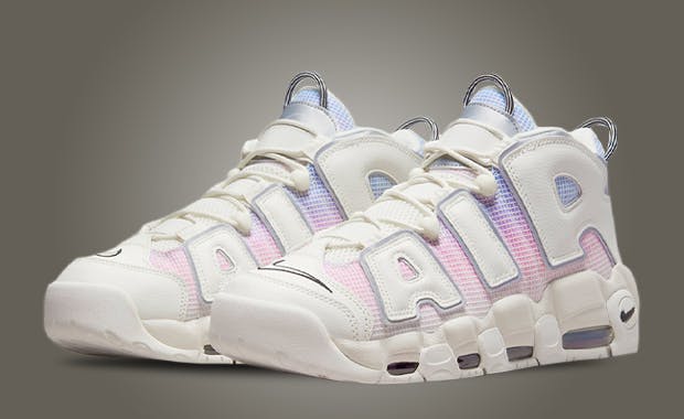 Gradient Uppers Grace The Nike Air More Uptempo Thank You, Wilson
