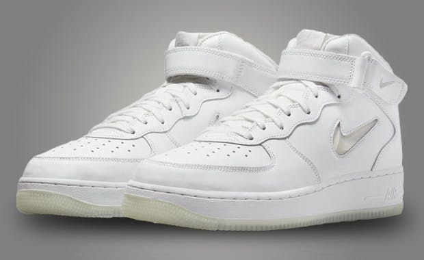 Nike's Air Force 1 Mid Jewel Summit White Is Outrageously Clean