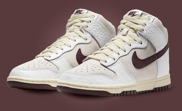 This Nike Dunk High Comes With Light Orewood Brown Accents