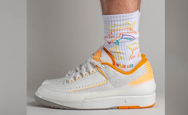 Melon Tint And Light Curry Accent This Air Jordan 2 Low