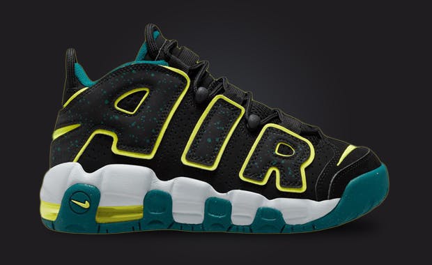 Volt And Geode Teal Highlight The Nike Air More Uptempo
