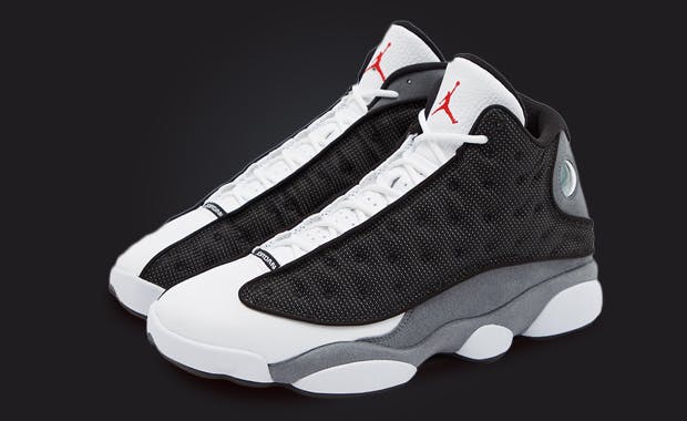 This Air Jordan 13 Comes In Black And Flint Grey
