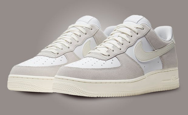 Neutral Shades Of White, Sail, And Platinum Tint Take Over This Nike Air Force 1 Low