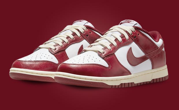 Nike's Dunk Low Vintage Team Red Comes With Pre-Aged Details