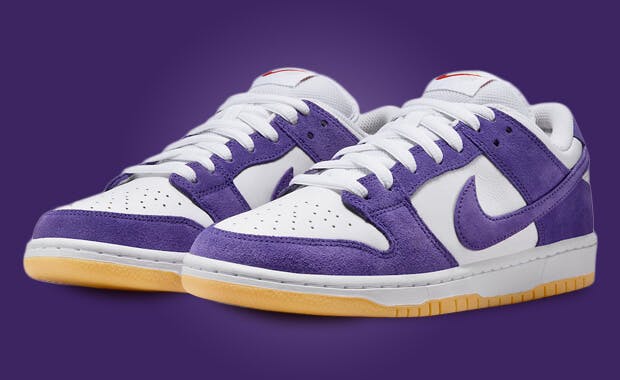 This Nike SB Dunk Low Comes In Court Purple Gum