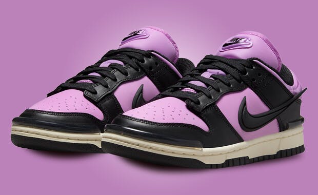 Rush Fuchsia Accents This Nike Dunk Low Twist