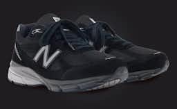 The New Balance 990v4 Made in USA Black Silver Releases October 3