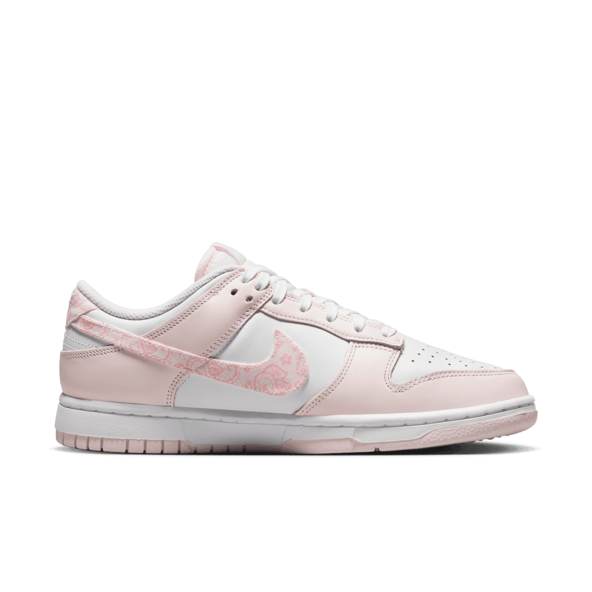 Nike Dunk Low Pink Paisley (W) Angle 1