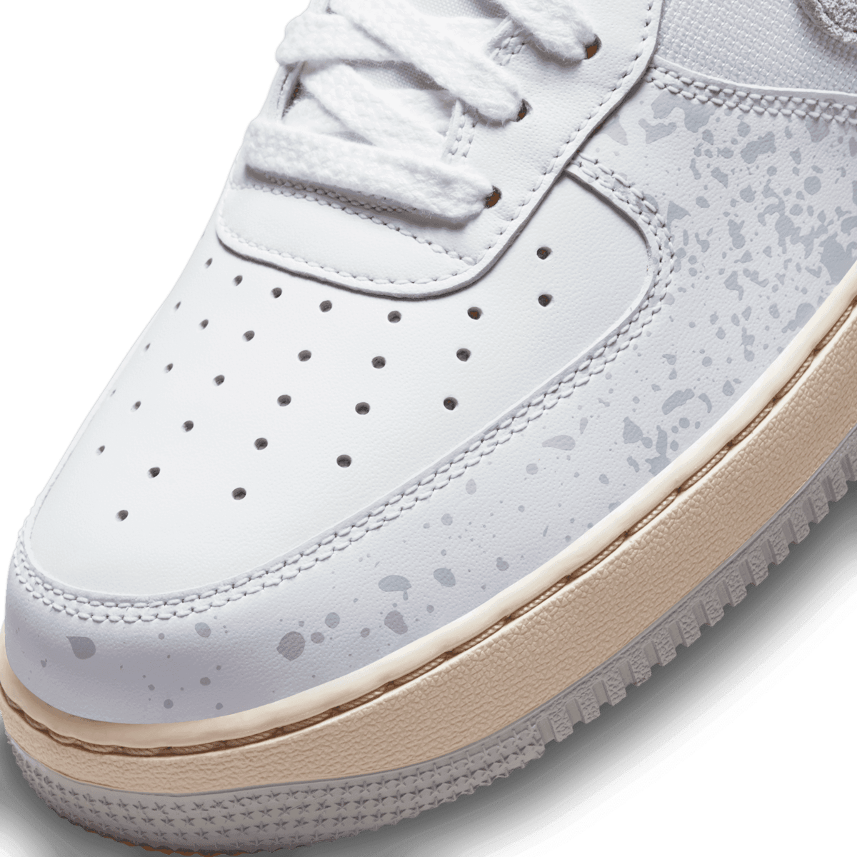 Nike Air Force 1 Low Paint Splatter Grey Angle 4