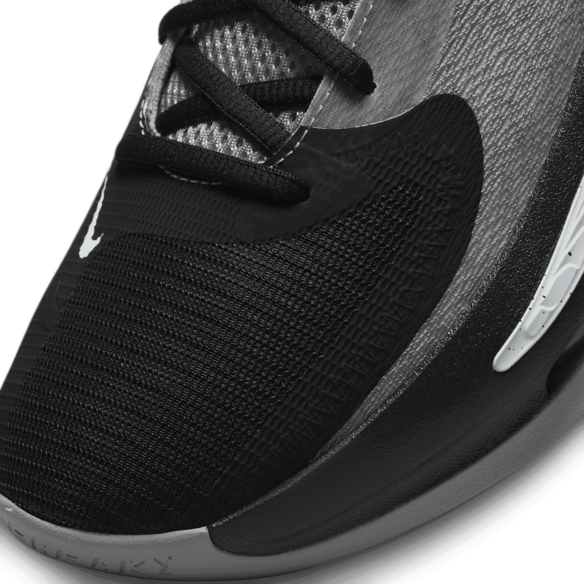 Nike Zoom Freak 4 Black Light Smoke Grey Angle 4