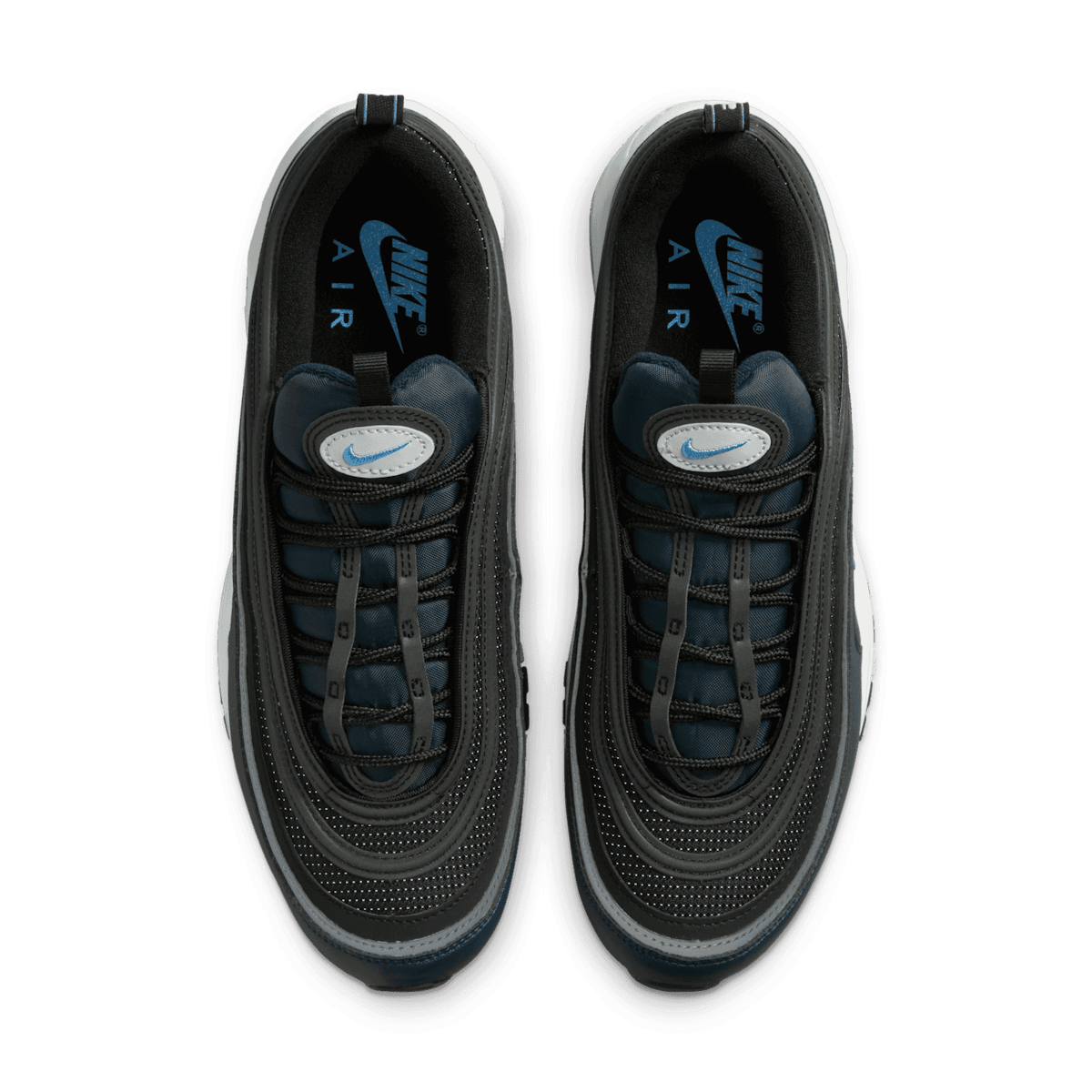 Nike Air Max 97 Black University Blue Dark Obsidian Angle 1
