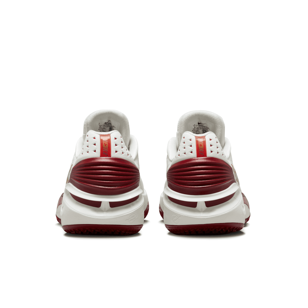Nike Air Zoom GT Cut 2 White Gold Team Red (W) Angle 4