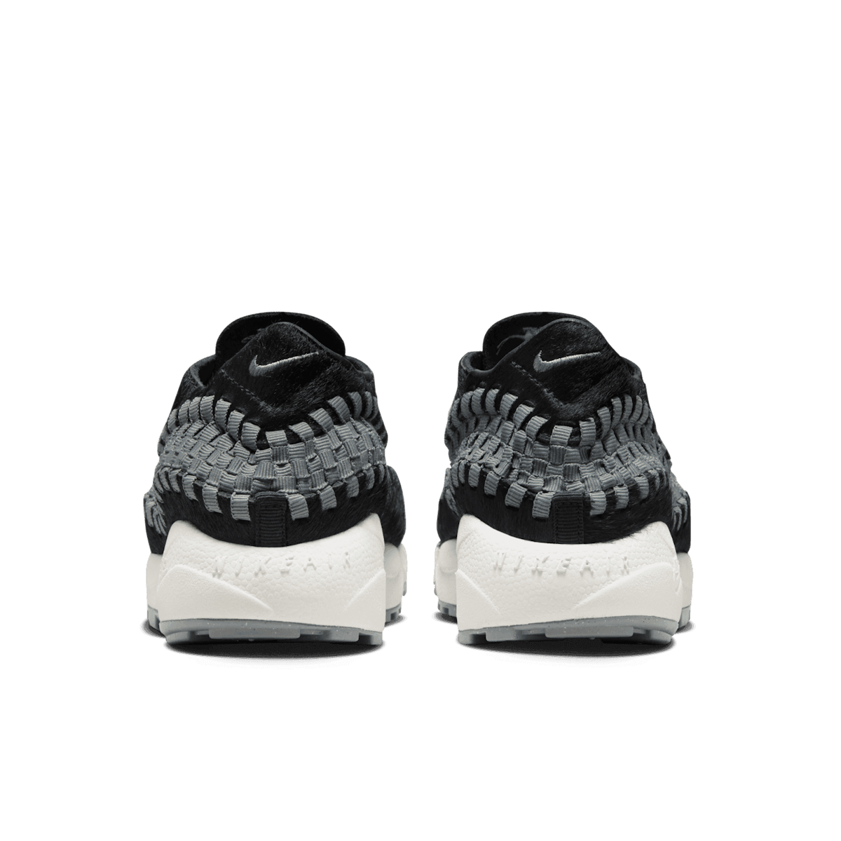 Nike Air Footscape Woven Black Smoke Grey Angle 3