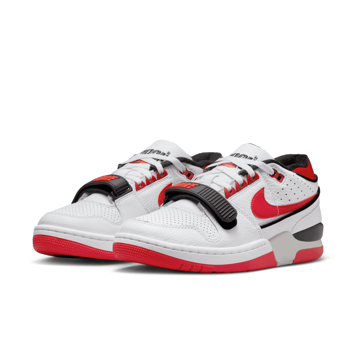 Nike Air Alpha Force 88 White University Red Black Angle 2