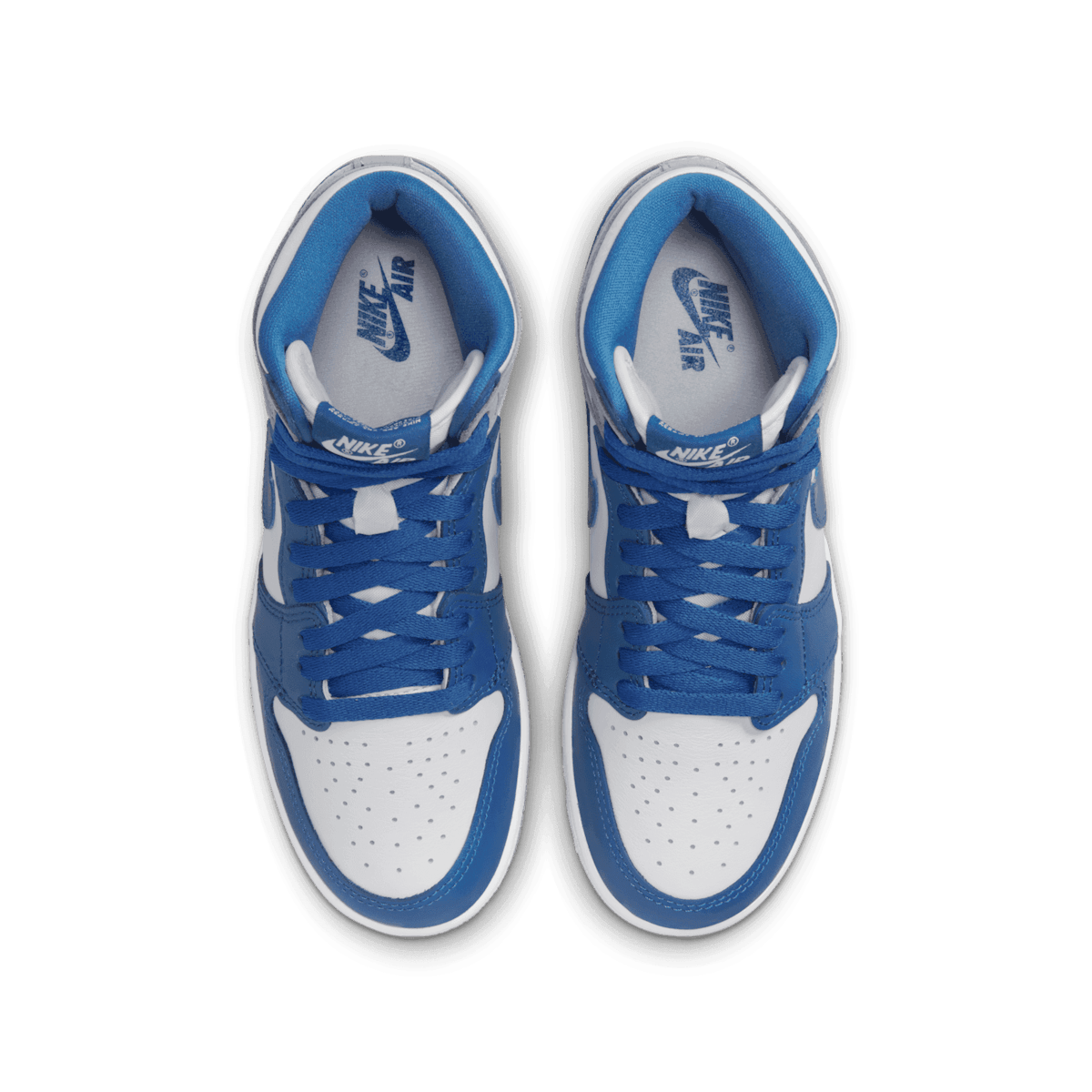 Air Jordan 1 High True Blue (GS) Angle 1