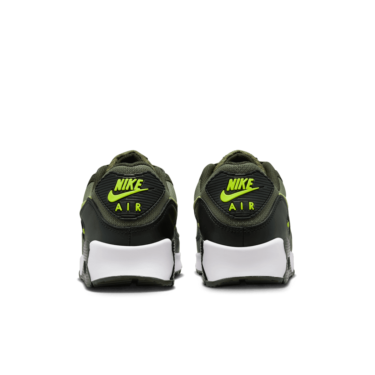Nike Air Max 90 Medium Olive Volt Angle 3