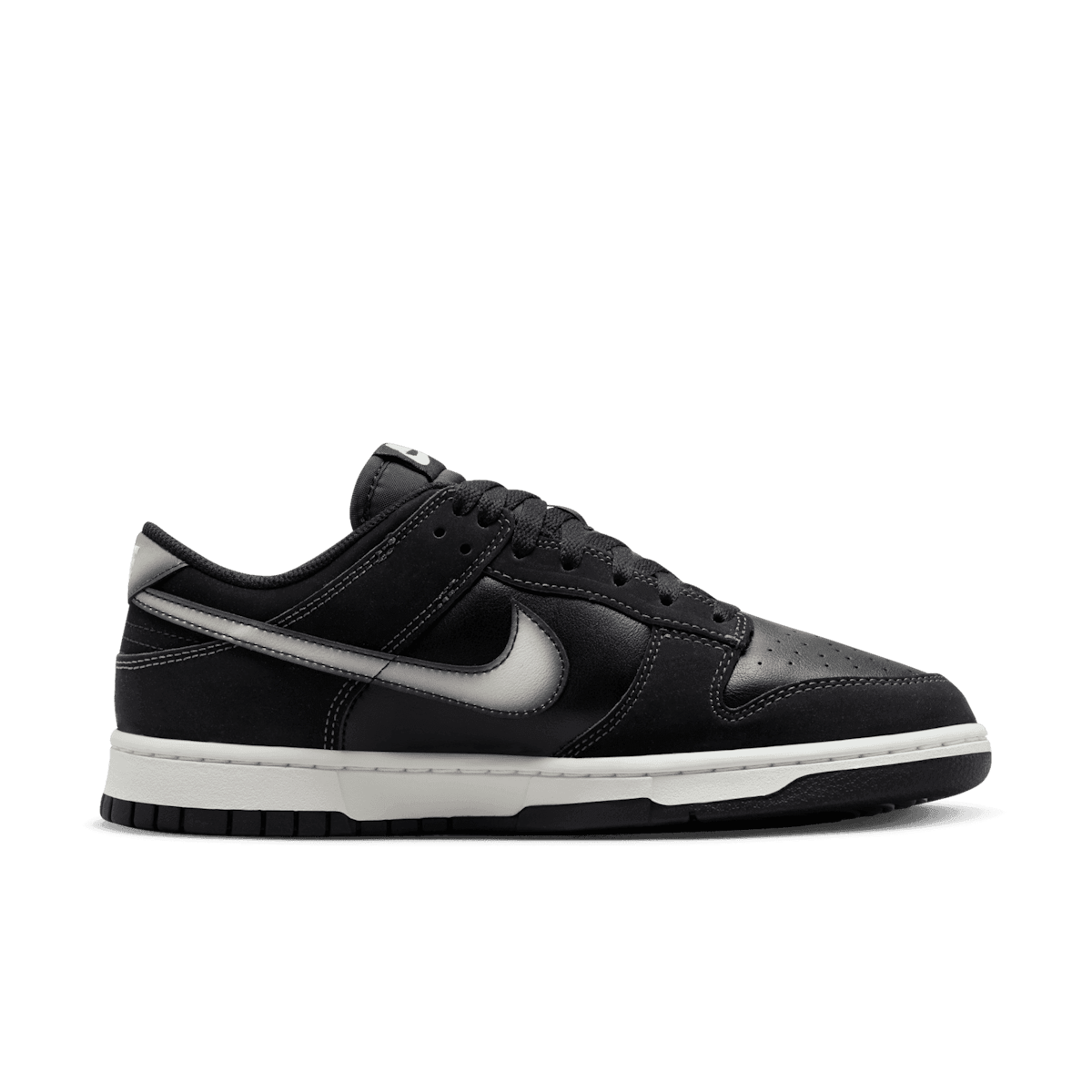 Nike Dunk Low Black White Anthracite Angle 1