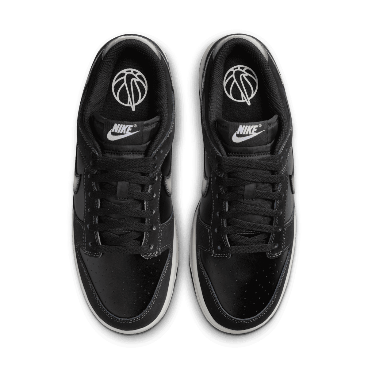 Nike Dunk Low Black White Anthracite Angle 2