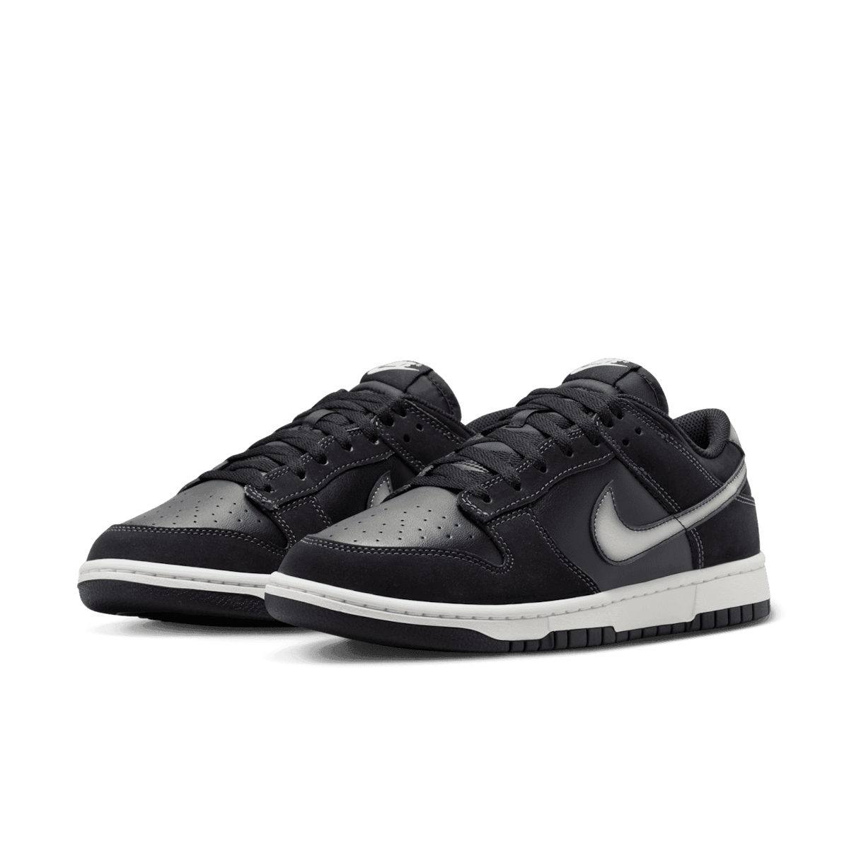 Nike Dunk Low Black White Anthracite Angle 3