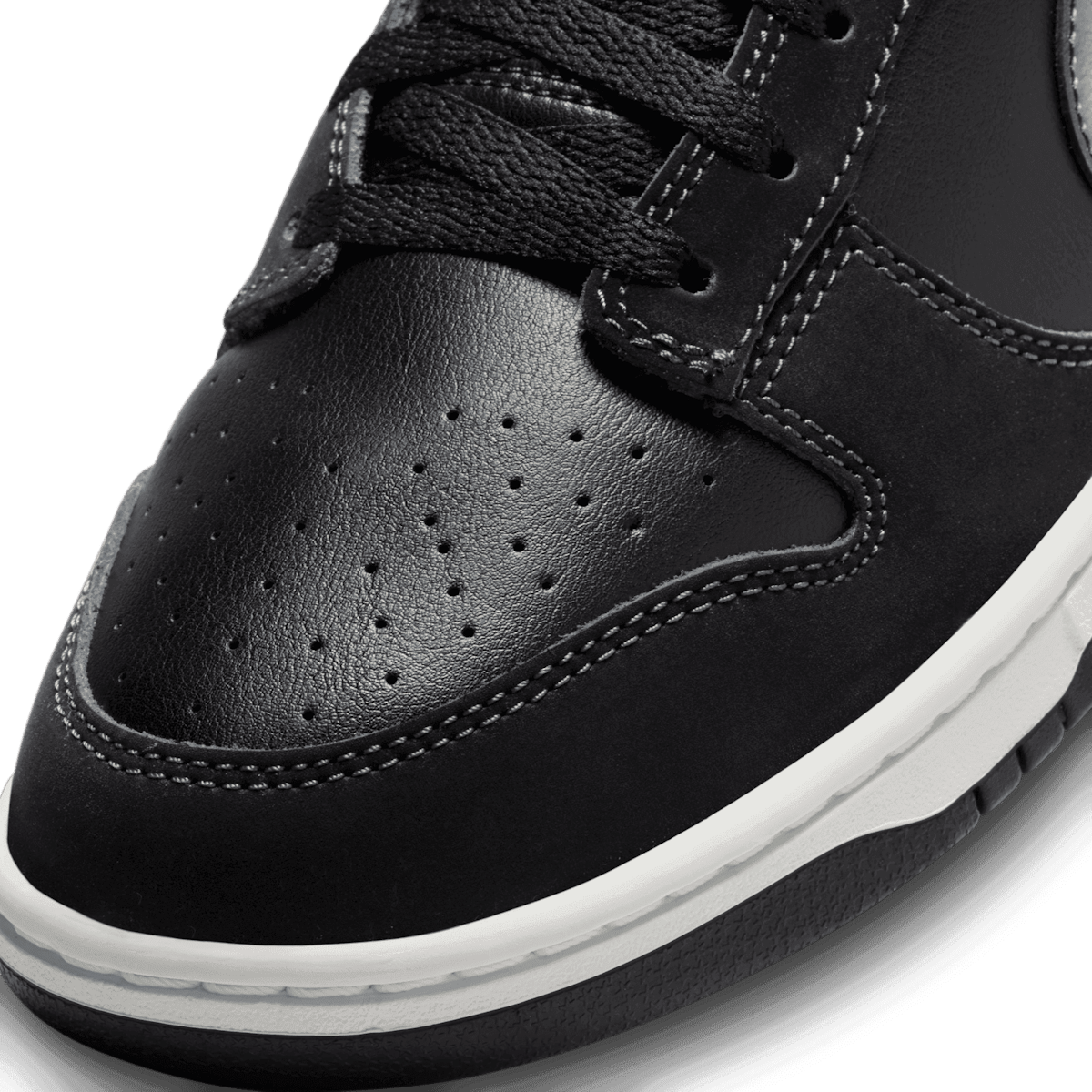 Nike Dunk Low Black White Anthracite Angle 5