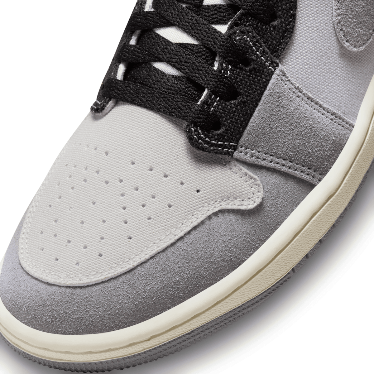 Air Jordan 1 Low SE Craft Cement Grey Angle 4