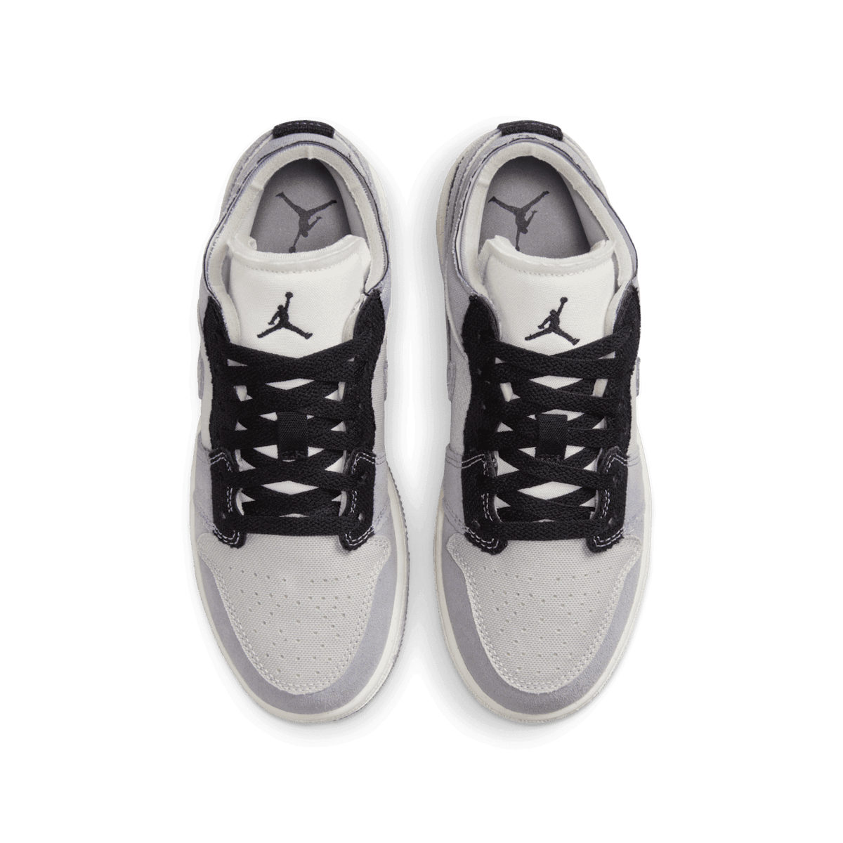 Air Jordan 1 Low SE Craft Cement Grey (GS) Angle 1