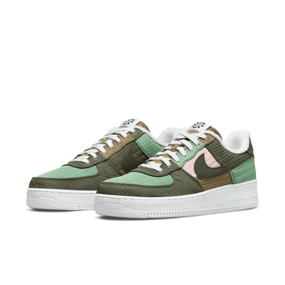 Nike Air Force 1 '07 LX Low Toasty Oil Green Angle 2