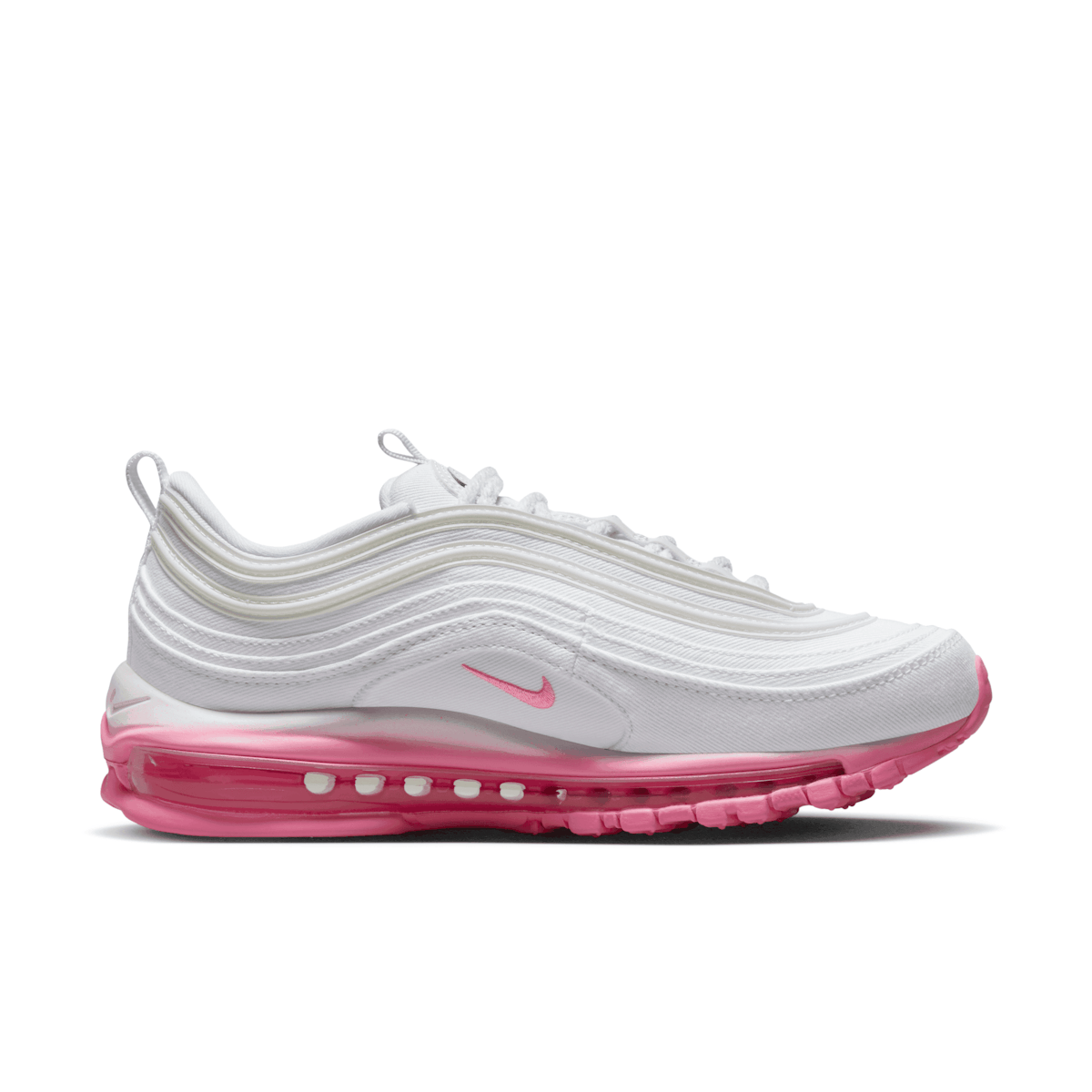 Nike Air Max 97 Canvas White Pink Angle 0