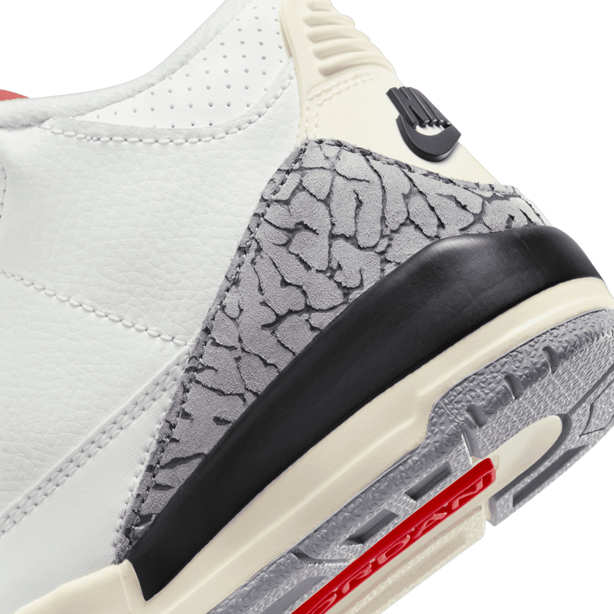 Air Jordan 3 Reimagined White Cement (PS) Angle 5