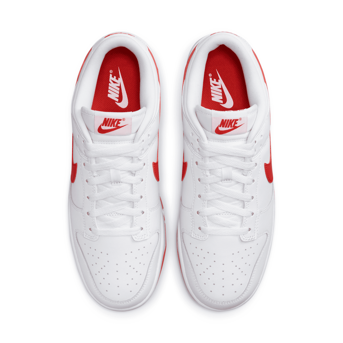 Nike Dunk Low White Picante Red