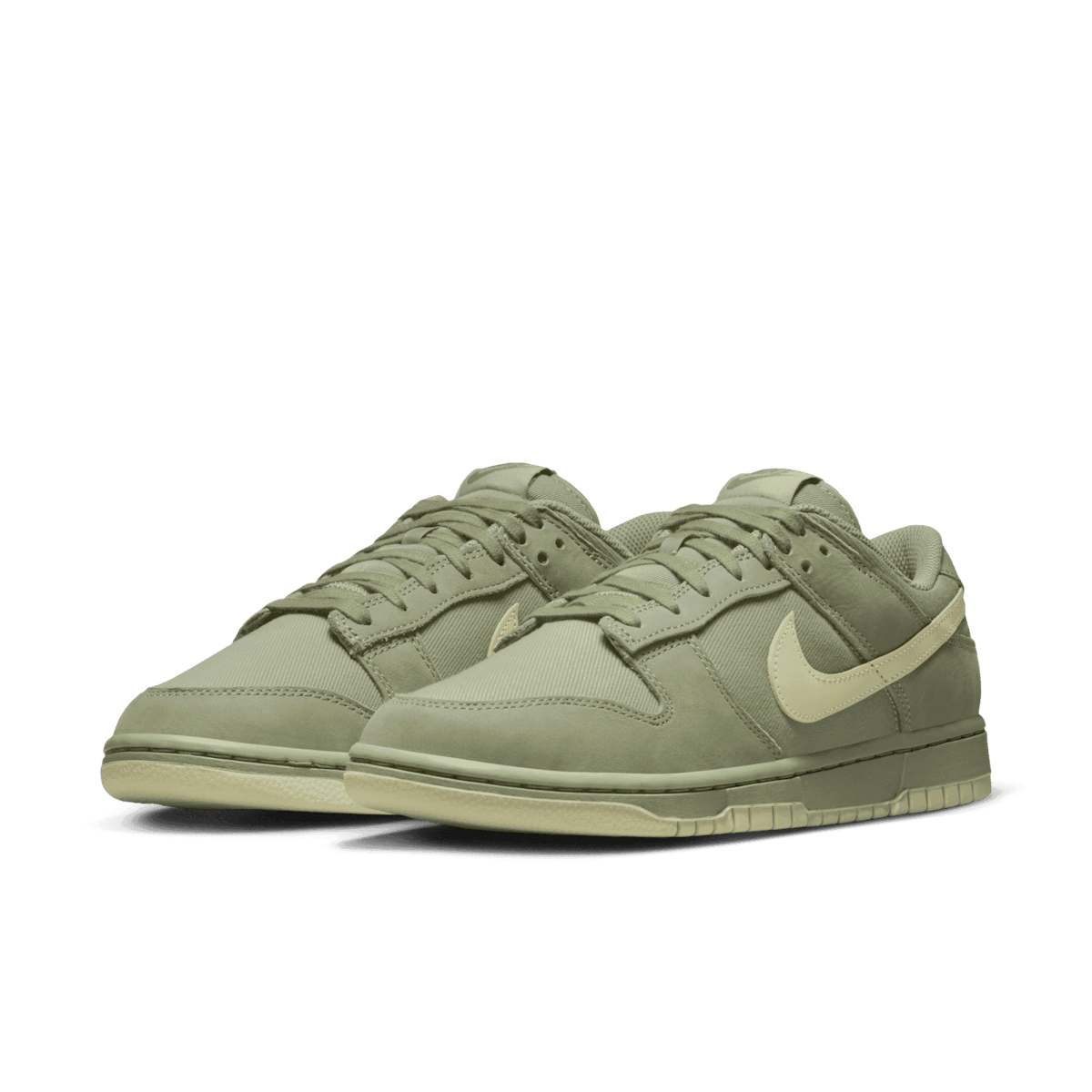 Nike Dunk Low Premium Oil Green Olive Aura Angle 2