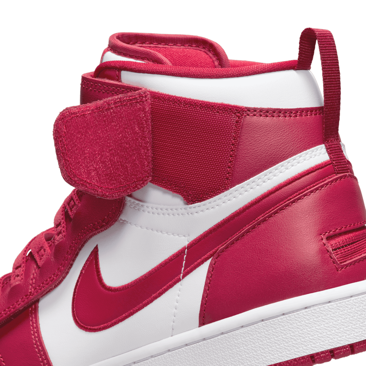 Jordan 1 Flyease Red and White Angle 7