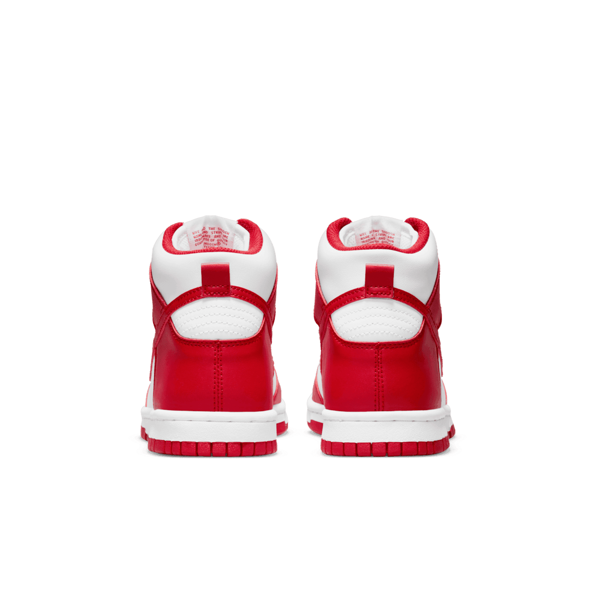 Nike Dunk High Championship White Red (GS) Angle 3