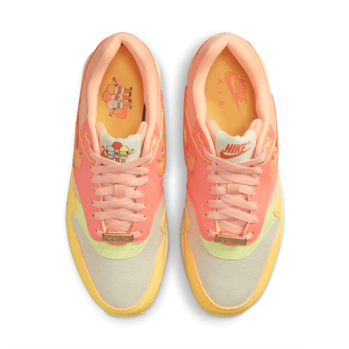 Nike Air Max 1 Puerto Rico Day Orange Frost Angle 1