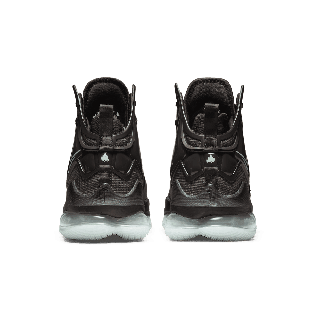 Nike Lebron 19 Black Anthracite Green Glow Angle 3