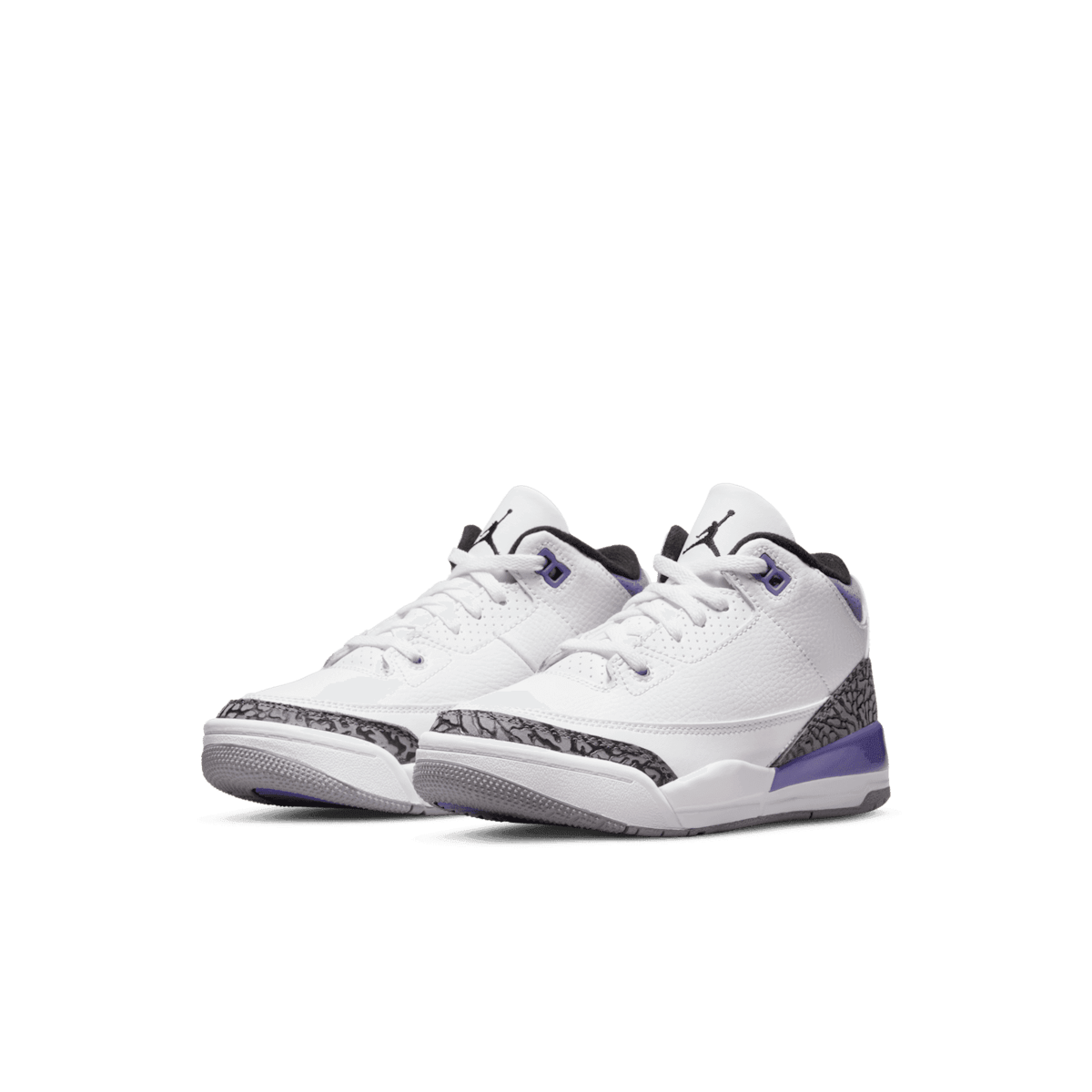 Air Jordan 3 Retro Dark Iris (PS) Angle 2