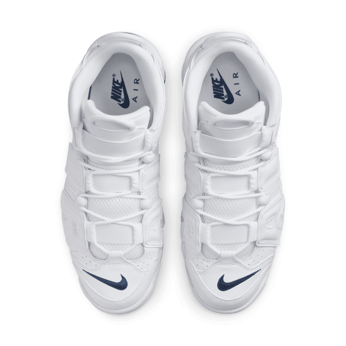 Nike Air More Uptempo '96 White Midnight Navy Angle 1