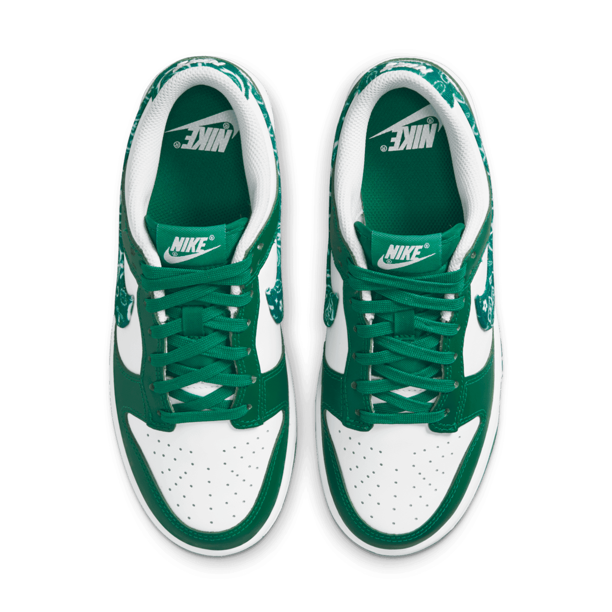 Nike Dunk Low Green Paisley (W) Angle 1